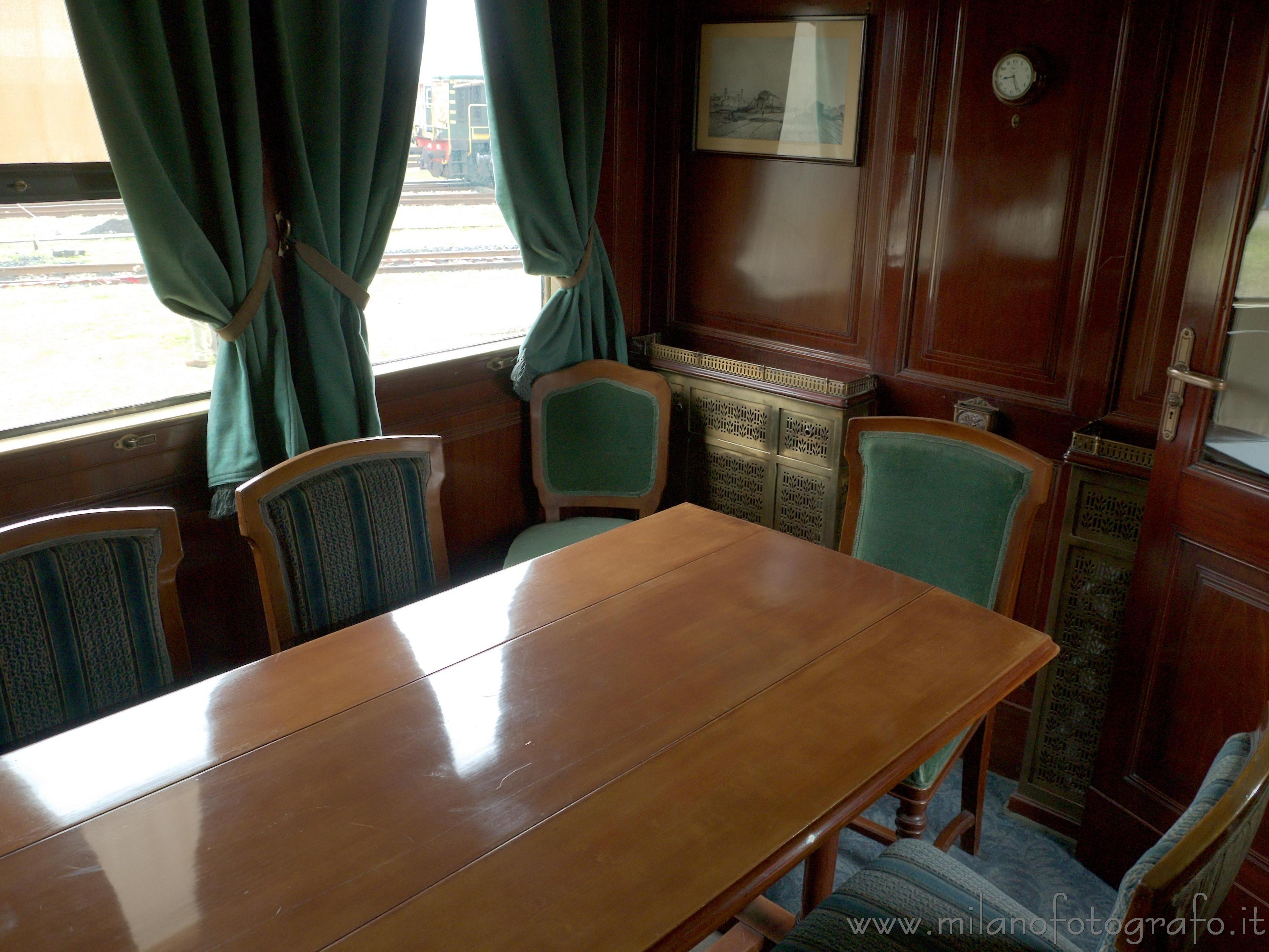 Milan (Italy) - Meeting room in the presidential train